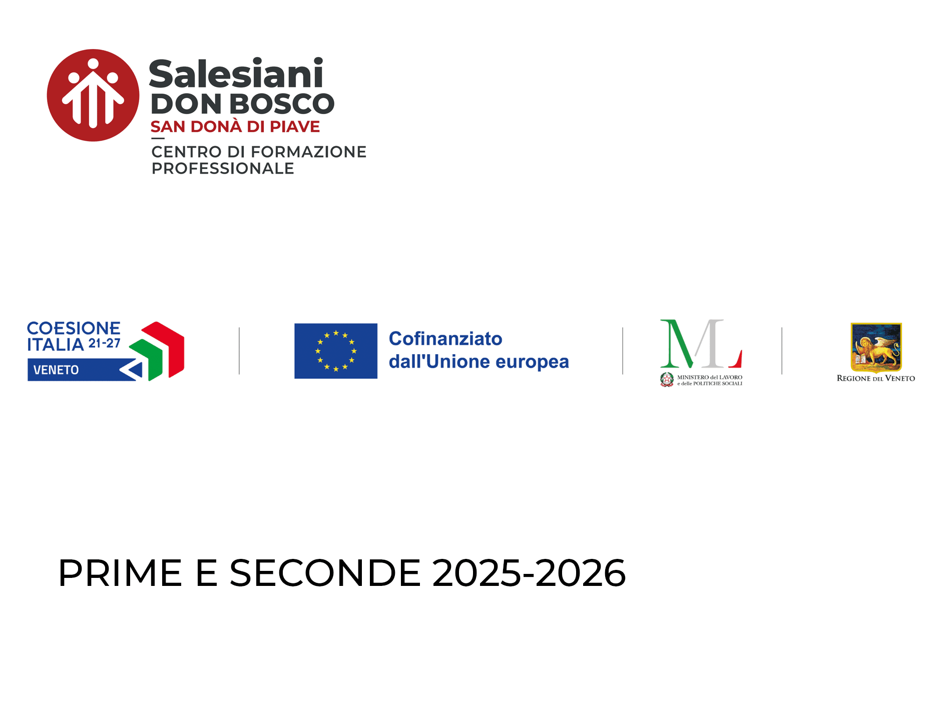 Primo e secondo anno 2025-2026